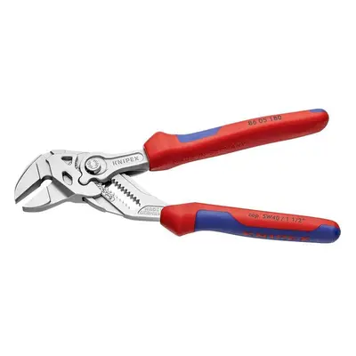 Knipex Pliers Wrench Pliers/Wrench - Single Tool, Chrome Plated, Grips - 180mm