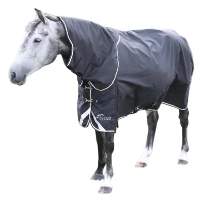 (S, Black) Highlander Plus 200g Horse Neck Cover