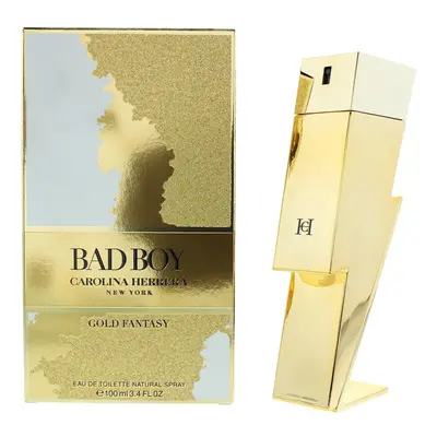 Carolina Herrera Bad Boy Gold Fantasy 100ml EDT Spray