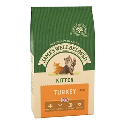 James Wellbeloved Kitten Turkey kg Bag, Hypoallergenic Dry Cat Food