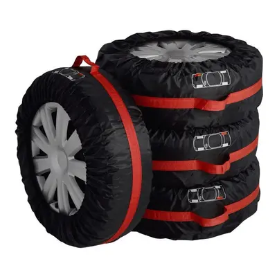 (4pcs L) Car Spare Tyre Cover Tire Storage Bag