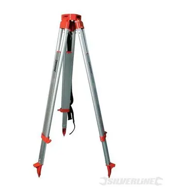 1.6m Telescopic Aluminium Tripod - Silverline 16m - tripod aluminium silverline 16m