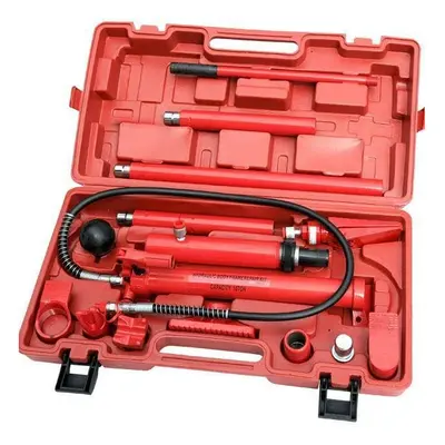 10 Ton Portable Hydraulic Auto Body Dent Frame Repair Kit Porta Pack Jack CT0729