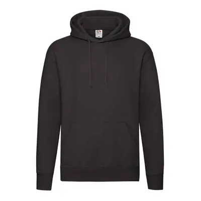 (4XL, Black) Fruit of the Loom Mens Premium Hoodie