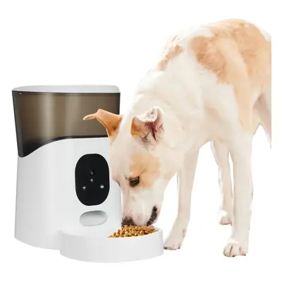 (AU Plug) 5L Automatic Pet Feeder Timing Recording Voice APP control Intelligent Dog Feeding Cat