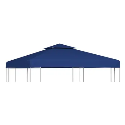 vidaXL Gazebo Cover Replacement 310g/mÂ² Dark Blue 3x3m Waterproof Canopy Top