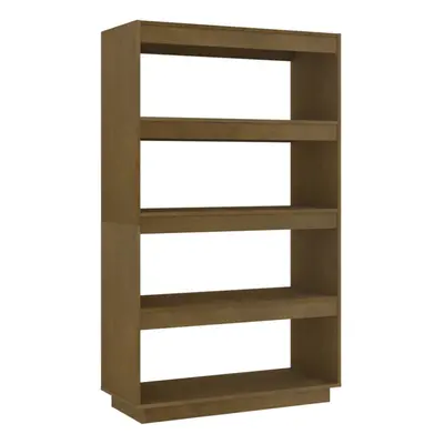 (honey brown, x x cm) vidaXL Solid Pinewood Book Cabinet/Room Divider Multi Colours Multi Sizes