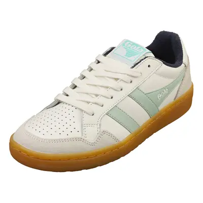 (4) Gola Eagle Womens Casual Trainers in White Surf