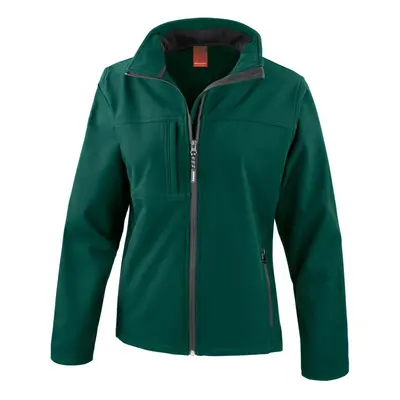 (XL, Bottle Green) Result Womens Softshell Premium Layer Performance Jacket (Waterproof, Windpro