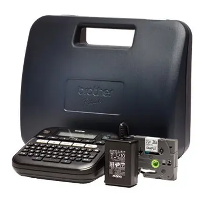 Brother PT-D210VP Thermal transfer x 180DPI Black label printer