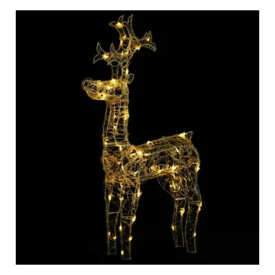 vidaXL Reindeer Christmas Decoration LEDs Acrylic Garden Holiday Ornament