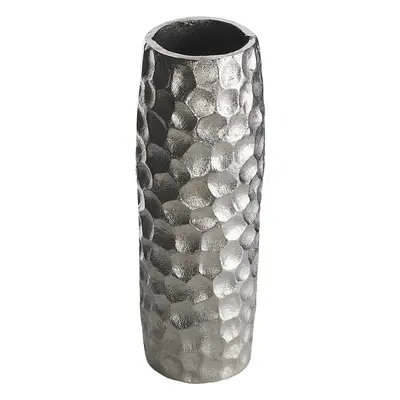 Flower Vase CALAKMUL Metal Silver