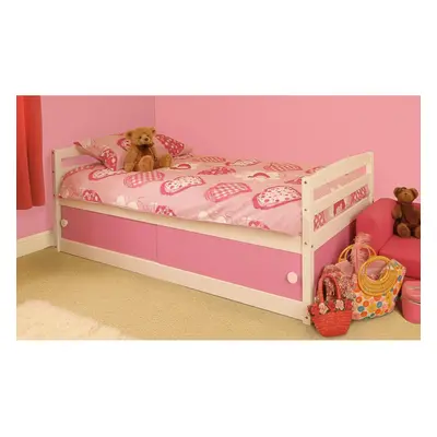 (Pink) Olaine Storage Bed with Lucy Mattress