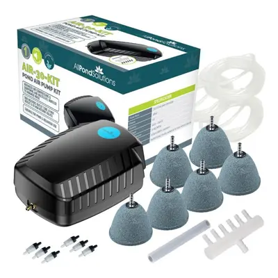 AllPondSolutions Outdoor Aeration Pond Air Pump Kit 30L/Min