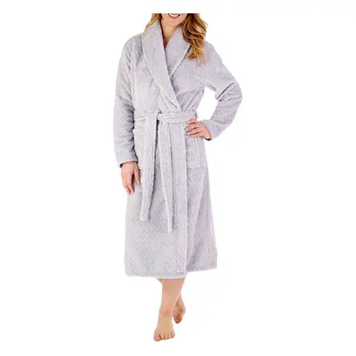 (Grey, 2XL) Slenderella HC88318 Women's Dressing Gown