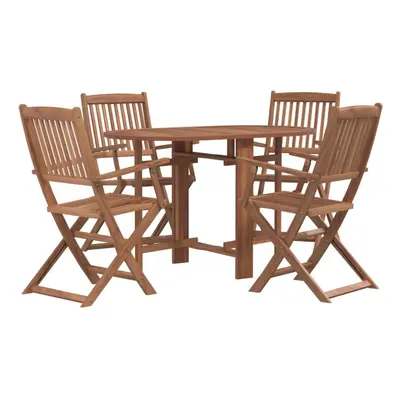 vidaXL Outdoor Dining Set Piece Garden Patio Table Chair Solid Acacia Wood