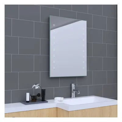 Delta x 600mm Illuminated LED Mirror with Demister