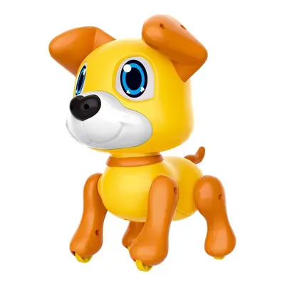 () Electronic Robot Dog Toy with Gesture Sensing Lights and Puppy Sounds Intelligent Playing Mus