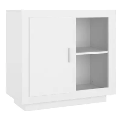 (white) vidaXL Sideboard Side Cabinet Cupboard Home Organiser Furniture Multi Colours