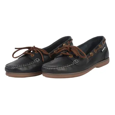 (6 UK, Navy) Dublin Womens/Ladies Mendip Arena Leather Boat Shoes