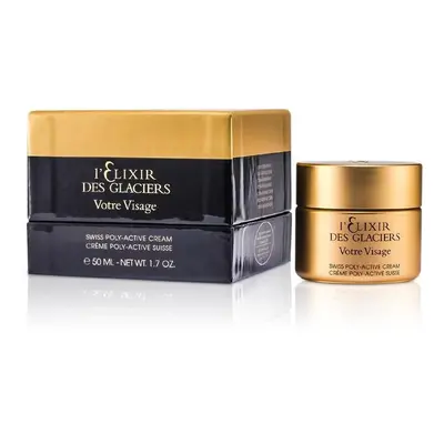 Elixir Des Glaciers Votre Visage Swiss Poly-Active Cream (New Packaging) - 50ml-1.7oz