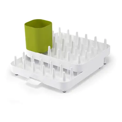 Joseph Joseph Connect Adjustable 3-Piece Dish Rack Drainer Off White/Green