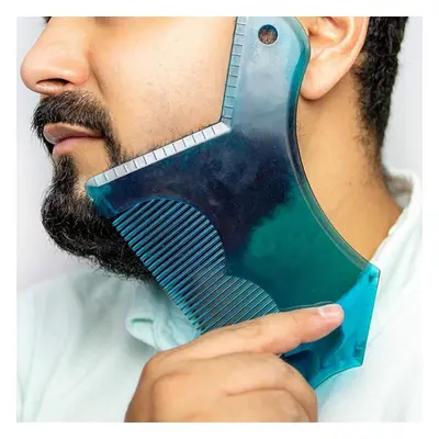 (#2) Beard Shaping Trimming Shaving Stencil Full-Size Comb Line Up Styling Tool