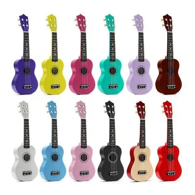 () Inch Acoustic Soprano String Mini Basswood Ukulele Musical Instrument Toy