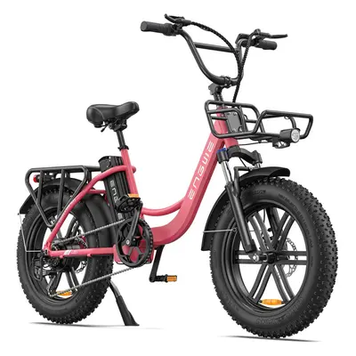 ENGWE L20 20" Fat Tire E-Bike, 48V 13AH Battery, Range 140KM, 25Km/h