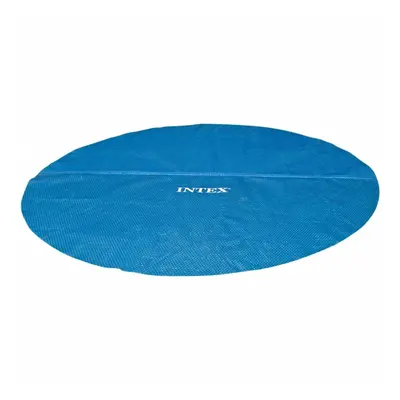 Intex Solar Pool Cover Pool Protector Pool Safety Cover Blue Polyethylene