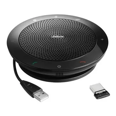 Jabra SPEAK UC Wireless BluetoothUSB Speaker for Softphone and Mobile Phone