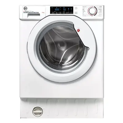 Hoover HBWOS 69TMET Integrated Washing Machine - 9kg - rpm - White - B Rated - HBWOS69TMET