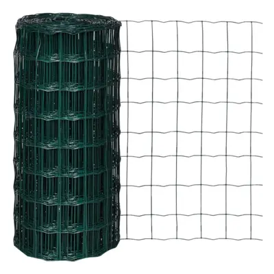 vidaXL Euro Fence 25x0.8m with Mesh Garden Farm Panel Screen Barrier Enclosure