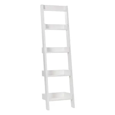 5 Tier Bookcase MOBILE DUO White