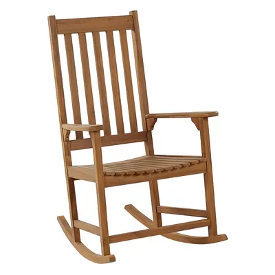 Rocking Chair BOJANO Acacia Wood Light Wood