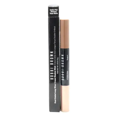 (Golden Pink Shimmer/Taupe Matte) Bobbi Brown Dual-Ended Long-Wear Cream Shadow Stick 0.05oz/1.6