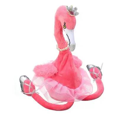 Flamingo Singing Dancing Pet Bird 50cm 20Inches Christmas Gift Stuffed Plush Toy Cute Doll