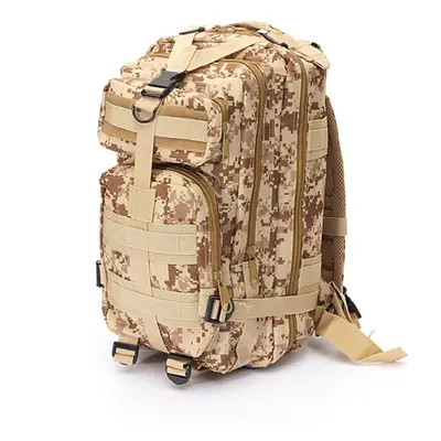 (Desert CaMo) Outdoor Military Rucksacks Tactical Backpack