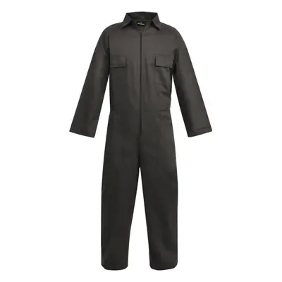 vidaXL Men's Overalls Size Grey Work Uniform Dungaree Labour Suit Coverall