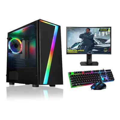 FCS Fast Gaming Intel Quad Core i5 16GB RAM 1TB HDD PC Bundle