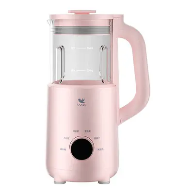 (Pink) Electric Slow Juicer 600W 600ml Small Automatic Multi-Function Soybean Machine Food Proce