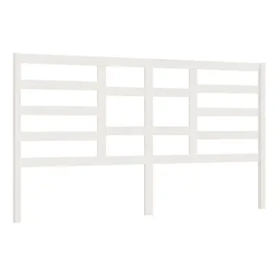 (white, x x cm) vidaXL Bed Headboard Home Bedroom Decorative Bed Header Panel Solid Wood Pine