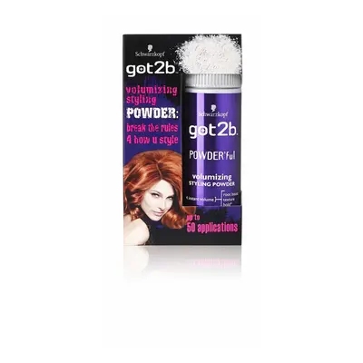 Schwarzkopf got2b POWDERful Volumising Styling Powder, volume booster for texture & hairstyles w