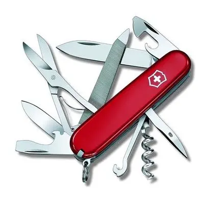 Victorinox Army Knife Mountaineer Multifunctional Tool - Red, One Size