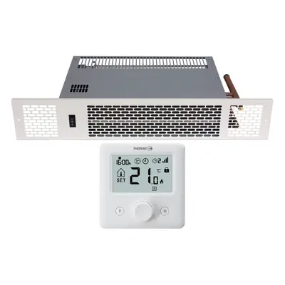 (2kW, White) Mylek 24/7 Wireless App Plinth Heater Thermostat