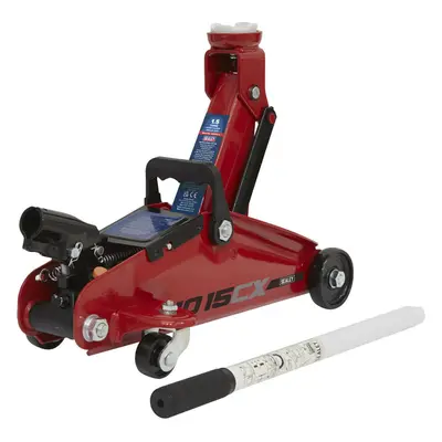 Short Chassis Hydraulic Trolley Jack - 1.5 Tonne Capacity - 300mm Max Height