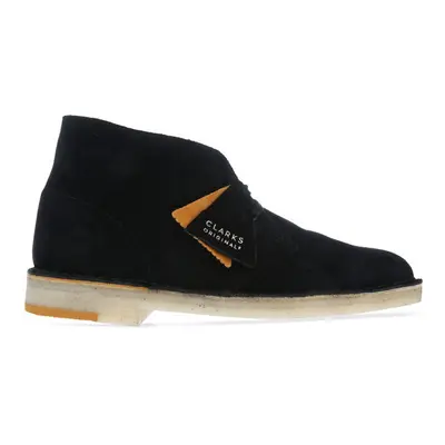 (UK 7) Men's Clarks Originals Desert Suede Boots in Black