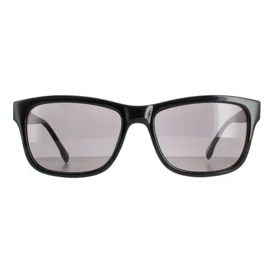 Ted Baker Sunglasses TB1455 Dane Polished Black Patterned Grey