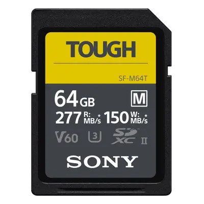 Sony 64GB SF-M Tough Series UHS-II SDXC Memory Card