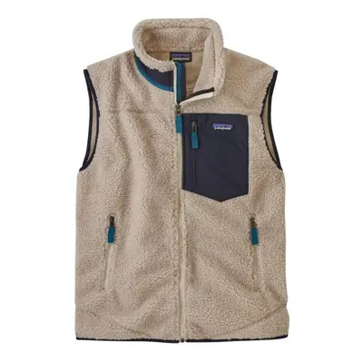 (Patagonia Men's Classic Retro-X Fleece Vest (Natural) - M) Patagonia Men's Classic Retro-X Flee